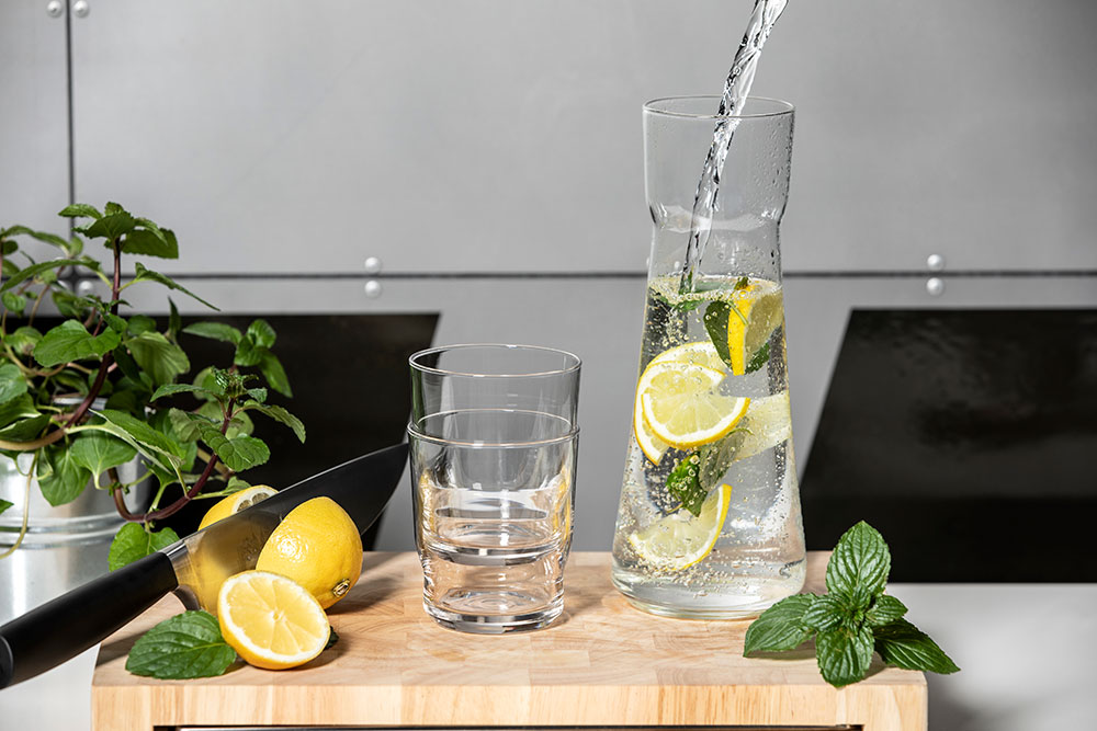 Stimmungsfoto Aqua Karaffe