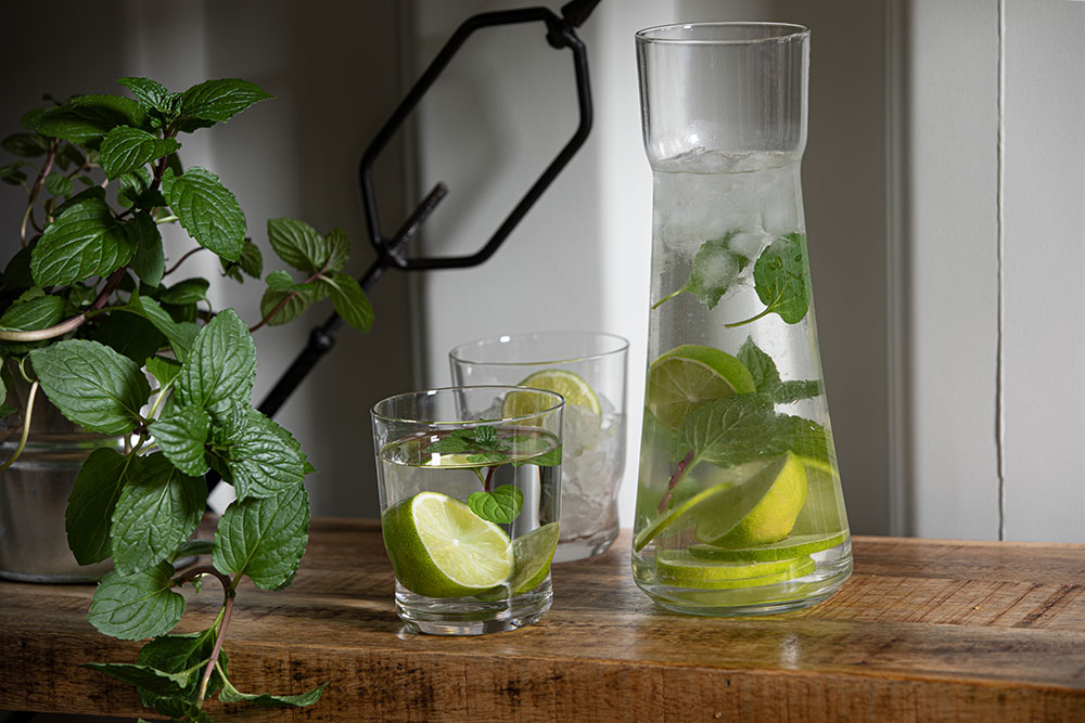 Stimmungsfoto Aqua Karaffe