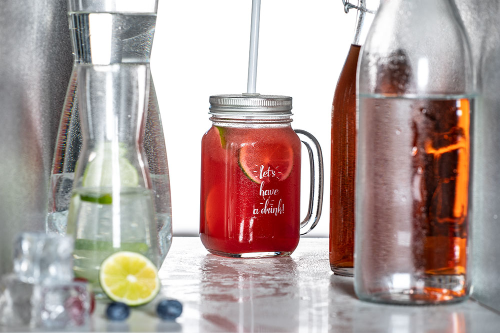 Stimmungsfoto Country Jar silber