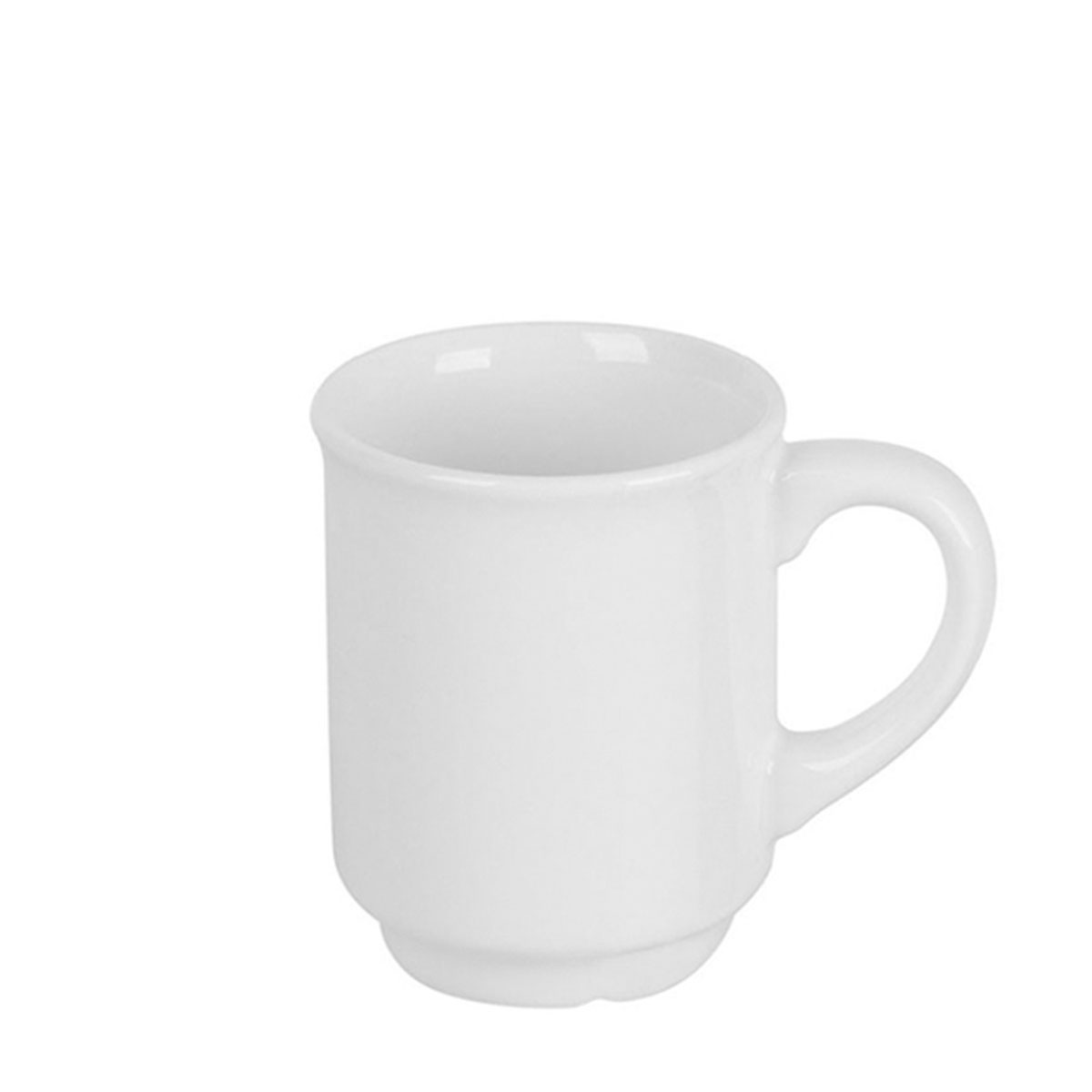 Glühweinbecher weiss